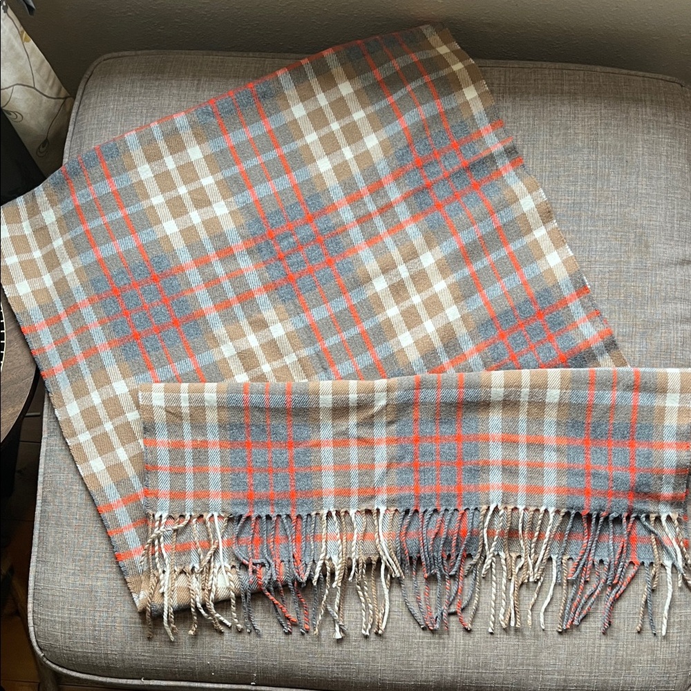 J. Crew Tartan Large Winter Scarf